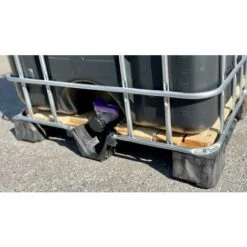 NEGOMIX Cuve Citerne Noire Palette Plastique 1000 Litres Récupération Eau Pluie -Promos Récupération Magasin 10098779 2