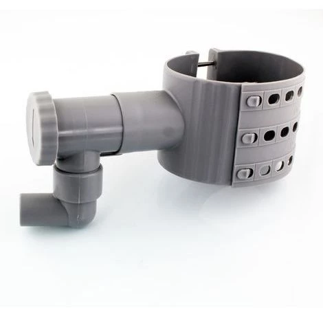 NEGOMIX Collecteur Gouttière Gris Kit Complet 3 NEGOMIX Collecteur Gouttière Gris Kit Complet