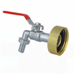 MULTICUVES Raccord Cuve Eau S60X6 Laiton - Robinet Laiton Chromé 15 Mm -Promos Récupération Magasin 12131891 4