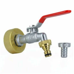 MULTICUVES Raccord Cuve S60X6 Laiton - Robinet Laiton 15 Mm + Nez 20x27 -Promos Récupération Magasin 12131892 2