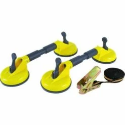 Kit 2 Doubles Ventouses Articulées + Sangle Drakkar