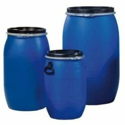 CIS Réservoir Fût Plastique Bleu PEHD - 120L