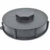 CPP Couvercle 15cm Pour Cuve 1000L Avec Ouverture Centrale , Couleur Noire