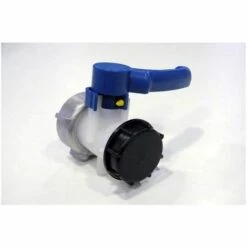 MULTITANKS Vanne Papillon 2 Pouces Avec écrou De 70mm Pour Cuve Ibc 1000 Litres - S60x6