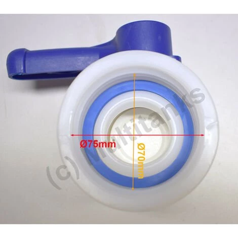 MULTITANKS Vanne Papillon 2 Pouces De 70mm - S60x6 4 MULTITANKS Vanne Papillon 2 Pouces De 70mm - S60x6 – Image 2