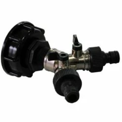 MULTITANKS Sélecteur 2 Voies En Zinc Pour Cuve IBC 1000 Litres -Promos Récupération Magasin 1634421 2