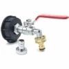 MULTITANKS Raccord Robinet En Laiton Chromé Sortie Raccord Rapide - 3/4'' BSP -Promos Récupération Magasin 1634456 1