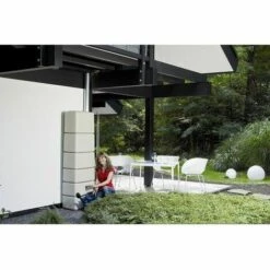 Réservoir Eau De Pluie Mural SLIM 650L Sable - GARANTIA -Promos Récupération Magasin 1983009 3