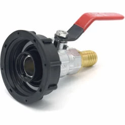 MULTITANKS Raccord S60x6 Avec Robinet En Laiton à Boisseau Sphérique Sortie Cannelée 19mm -Promos Récupération Magasin 20242003 4