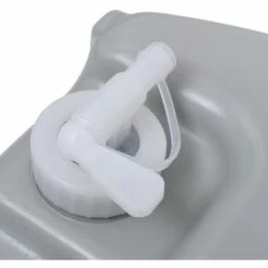 VidaXL Réservoir D'eau Sur Roues Pour Camping 40 L Gris -Promos Récupération Magasin 20297218 5