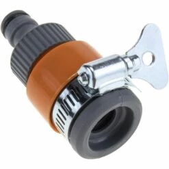 PrimeMatik - Adaptateur De Robinet Sans Filetage Avec Pince Et Prise Rapide -Promos Récupération Magasin 22652127 3