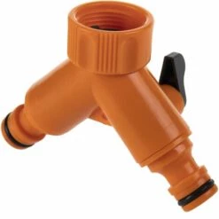 PrimeMatik - Tuyau De Dérivation à Connexion Rapide En "Y" Pour Robinet 3/4" -Promos Récupération Magasin 22652286 3