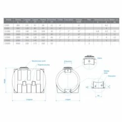 ROTOTEC Réservoir Pe Type Cho 500l Gris - Gris -Promos Récupération Magasin 23529456 5