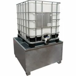 UNIVERSEL Bac De Retention 1000l Acier Galva P/ 1 Cubitainer 1000l