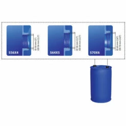 MULTITANKS Raccord S56x4 Male Avec Robinet Laiton Sortie Raccord Rapidepour Futs à Bondes -Promos Récupération Magasin 26264200 3