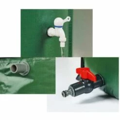 Récupérateur D'eau De Pluie 250L Avec Cuve Werkapro -Promos Récupération Magasin 26969300 4