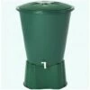 SUINGA Réservoir D'eau De Pluie Rond 500 Litres + Base -Promos Récupération Magasin 27213155 1