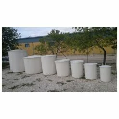 SUINGA Couvercle De Réservoir En Polyester 80 Cm, Fibre De Verre Circulaire 300 Litres -Promos Récupération Magasin 27215600 3