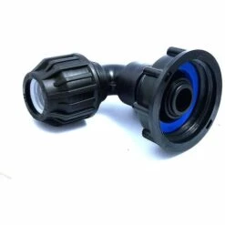 MULTITANKS Raccord S60x6 Avec Sortie Pression Coudée 25mm - 25mm