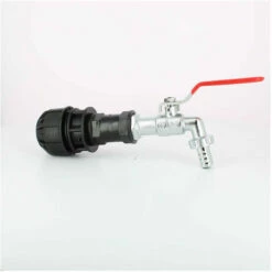 MULTICUVES Robinet Laiton Chromé 15 Mm - Kit Couplage Cuve