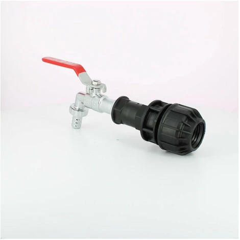 MULTICUVES Robinet Laiton Chromé 15 Mm - Kit Couplage Cuve 5 MULTICUVES Robinet Laiton Chromé 15 Mm - Kit Couplage Cuve – Image 3