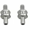 TRIOMPHE Valve De Vérification De L'essence Diesel De Perle De Perle, Un Système De Carburant De Carburateur à Faible Concentration Avec Clapet Anti-retour, Vanne à Carburant En Aluminium, Vanne D'alimentation En Gaz Diesel (10 Mm 2), Clapet Anti-retour Pour Tube