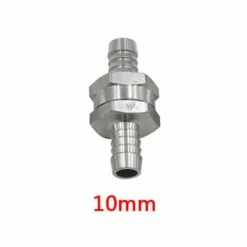 TRIOMPHE Valve De Vérification De L'essence Diesel De Perle De Perle, Un Système De Carburant De Carburateur à Faible Concentration Avec Clapet Anti-retour, Vanne à Carburant En Aluminium, Vanne D'alimentation En Gaz Diesel (10 Mm 2), Clapet Anti-retour Pour Tube -Promos Récupération Magasin 32851728 3