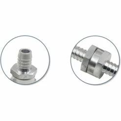 TRIOMPHE Valve De Vérification De L'essence Diesel De Perle De Perle, Un Système De Carburant De Carburateur à Faible Concentration Avec Clapet Anti-retour, Vanne à Carburant En Aluminium, Vanne D'alimentation En Gaz Diesel (10 Mm 2), Clapet Anti-retour Pour Tube -Promos Récupération Magasin 32851728 4