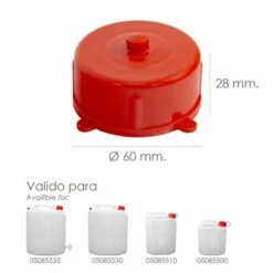 WOLFPACK Food Drum Cap 5 / 10 / 20 Litri