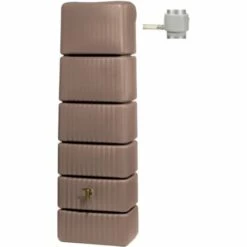 Kit Cuve Murale Slim 300 L Taupe - 995123 - Graf - Taupe