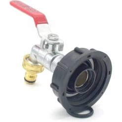 SUNFLOWER Robinet à Boisseau Sphérique,Filetage Male 3/4 Pouce Pas Gaz, Sortie 3/4'', Embout Male Canelé 15mm -Promos Récupération Magasin 36842204 3