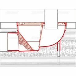 ALCAPLAST Bac De Récupération D'eau De Pluie Pour Tuyaux De Descente 300/155/110 Horizontal Noir AGV3 -Promos Récupération Magasin 37245565 3