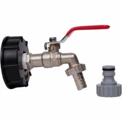 TRIOMPHE 1000L Robinet Recuperateur Eau De Pluie, Adaptateur De Réservoir D'eau 1/2" Double Robinet Recuperateur Eau De Pluie,Robinet En Laiton Fabriqué Filetage Gros 60 Mm (1pc) 9 TRIOMPHE 1000L Robinet Recuperateur Eau De Pluie, Adaptateur De Réservoir D'eau 1/2" Double Robinet Recuperateur Eau De Pluie,Robinet En Laiton Fabriqué Filetage Gros 60 Mm (1pc) -Promos Récupération Magasin 37433873 3