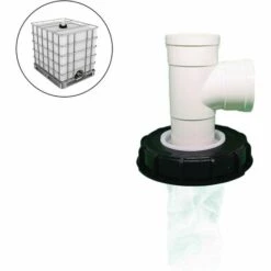 ECHOO Filtre De Couvercle IBC - Filtre IBC En Nylon Lavable, IBC Couvercle De Filtre En Nylon 163mm/245mm, Couvercle IBC Avec Filtre En Nylon Lavable Pour Réservoir À Eau De Pluie IBC -Promos Récupération Magasin 40118011 5
