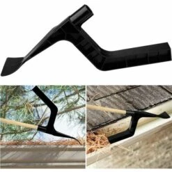 GUAZHUNIFR Outil De Nettoyage Ingénieux Pour Gouttière - Outil De Nettoyage Pour La Maison Et L'extérieur - Outil De Nettoyage De Gouttière - Outil De Nettoyage Pour Gouttière -Promos Récupération Magasin 41869166 3