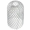 GUAZHUNIFR 4 Filtres De Gouttière En Aluminium Flexible 6*5cm Grille Grillage Stop Feuille Crépine Pare Feuille Cache Gouttière Pour Protéger Gouttière Contre Les Feuilles Toiture -Promos Récupération Magasin 41869235 1