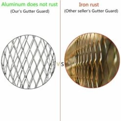 GUAZHUNIFR 4 Filtres De Gouttière En Aluminium Flexible 6*5cm Grille Grillage Stop Feuille Crépine Pare Feuille Cache Gouttière Pour Protéger Gouttière Contre Les Feuilles Toiture 9 GUAZHUNIFR 4 Filtres De Gouttière En Aluminium Flexible 6*5cm Grille Grillage Stop Feuille Crépine Pare Feuille Cache Gouttière Pour Protéger Gouttière Contre Les Feuilles Toiture -Promos Récupération Magasin 41869235 3