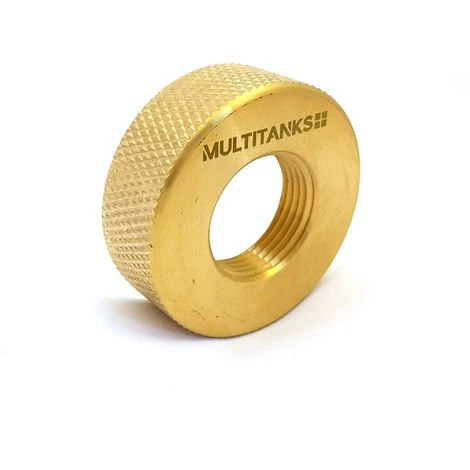 MULTITANKS Bouchon Femelle S60x6 - Femelle 1 Pouce En Laiton - S60x6 3 MULTITANKS Bouchon Femelle S60x6 - Femelle 1 Pouce En Laiton - S60x6