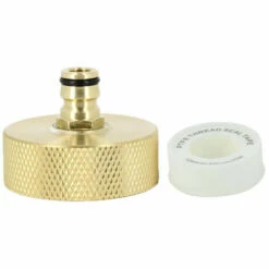 MULTICUVES Raccord Cuve Eau S60X6 Laiton - Embout Rapide