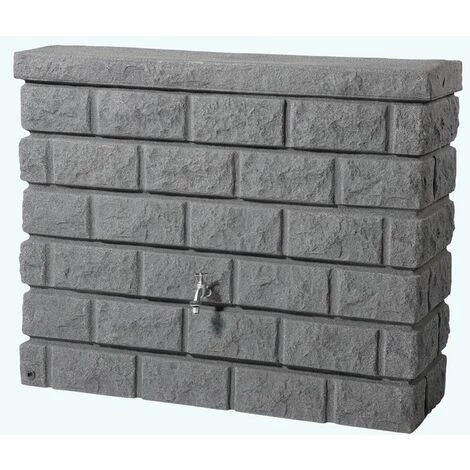 GRAF® Graf Cuve Décorative MUR ROCKY - 400L - Gris Granite 3 GRAF® Graf Cuve Décorative MUR ROCKY - 400L - Gris Granite