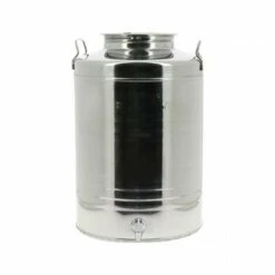 APICULTURE.NET - MATÉRIEL APICOLE FRANÇAIS Fût Inox 50L Pour Huile D'olive