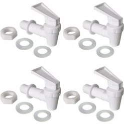 Robinet De Refroidisseur D'eau, Robinet De Remplacement Des Distributeurs De Boissons, Robinet D'eau En Plastique,Irisfr,4Pcs