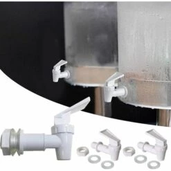 Robinet De Refroidisseur D'eau, Robinet De Remplacement Des Distributeurs De Boissons, Robinet D'eau En Plastique,Irisfr,4Pcs 11 Robinet De Refroidisseur D'eau, Robinet De Remplacement Des Distributeurs De Boissons, Robinet D'eau En Plastique,Irisfr,4Pcs -Promos Récupération Magasin 50942695 5