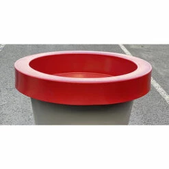 PLAST'UP ROTOMOULAGE CARRE DE PLANTATION RECUPERATEUR EAU DE PLUIE AERIEN LLUVIA 420L-Taupe Rouge-100cm - Taupe Rouge -Promos Récupération Magasin 52050549 3