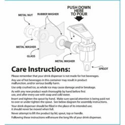 Distributeur De Boissons Robinet En Acier Inoxydable 304 Tonneau De Vin Spigot Remplacement Vin Biere Jus Robinet 16mm, Silver, Taille Unique，Fontainebleau -Promos Récupération Magasin 52468391 3