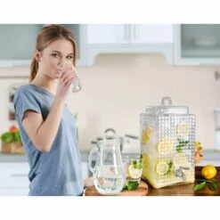 Robinet De Tonneau,Distributeur De Boissons,Robinet Pour Tonneau De Bière, Robinet Pour Vin - En Acier Inoxydable Et Taille De 16mm，Fontainebleau -Promos Récupération Magasin 52468392 4