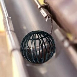 QERSTA Filtres à Gouttière, 4 Pièces Crapaudine, Protege Gouttiere, Fabriqué En Plastique, Durable, Antirouille, Drainage Lisse, Adapté Pour Gouttière, Drainage De Toit (noir, 5,7 X 4,9 X 1,7cm) -Promos Récupération Magasin 52695317 3