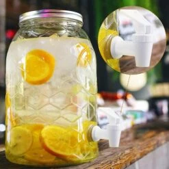 6 Pcs Plastique Robinet, Robinet Distributeur Tonneau, Distributeur De Boissons, Pas De Gouttes, Pas De Fuites, Pour Fermenter Le Vin, La Bière, Le Jus De Fruits, Bec Verseur Réutilisable, Blanc,Starlight -Promos Récupération Magasin 53317820 3