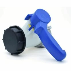 TINOR Vanne Papillon Avec écrou Flottant En Aluminium S60x6 Pour Cuve 1000 Litres IBC