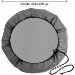 Couverture De Barils De Pluie De Filets Couverture De La Collection D'eau De Maille Couverture, Protecteur D'outil De Récolte De Pluie Réservoir Pour Jardin Extérieur 2pcs，Starlight -Promos Récupération Magasin 54077812 2